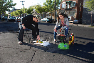 Illustration for article titled If You Can't Fix Potholes, Use 'Em For Bottle Service